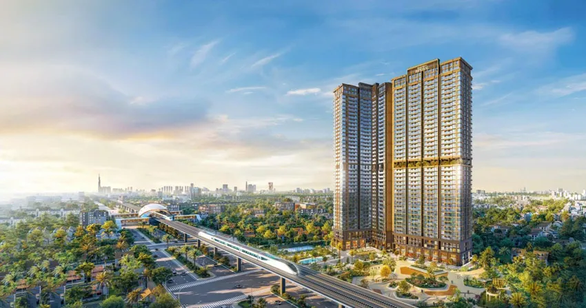 Phối cảnh tổng thể dự án Khải Hoàn Imperial.