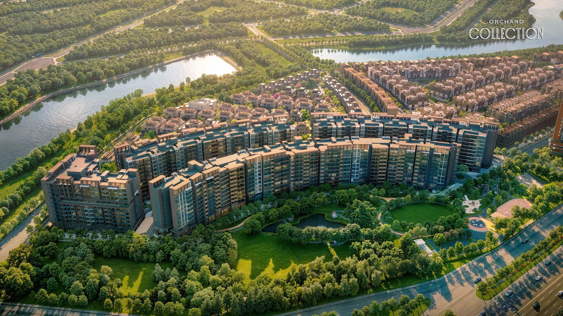Ảnh tổng thể dự án Orchard Collection thuộc dự án Sycamore