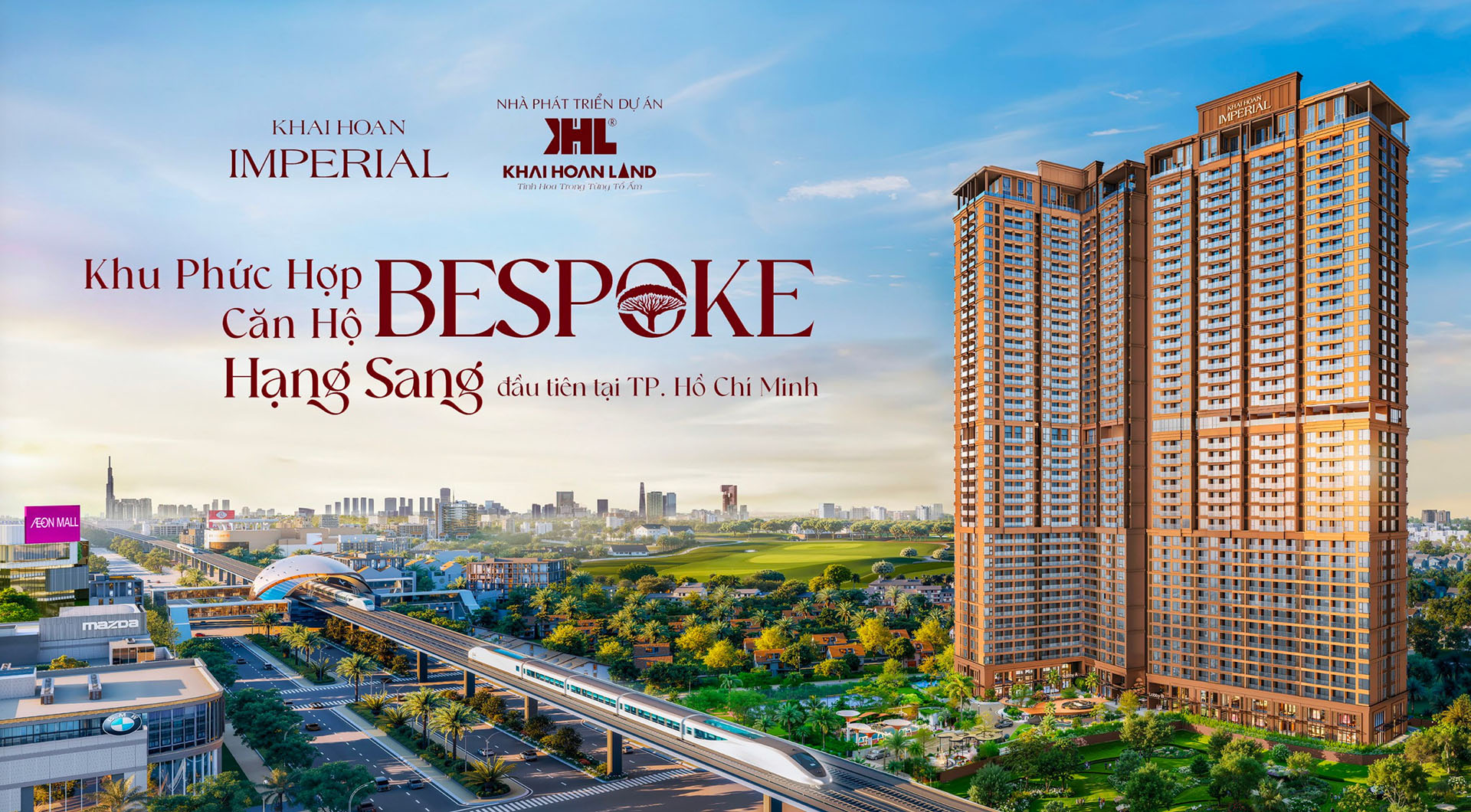 Toàn cảnh Khải Hoàn Imperial khu phức hợp căn hộ Bespoke